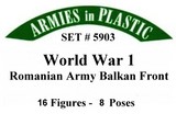 World War 1 - 1915-1918 - Romanian Army Balkin Front